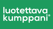 Luotettava kumppani logo